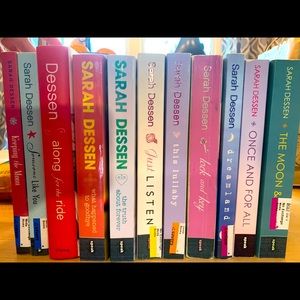 Sarah Dessen book lot